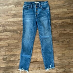 Madewell skinny jeans